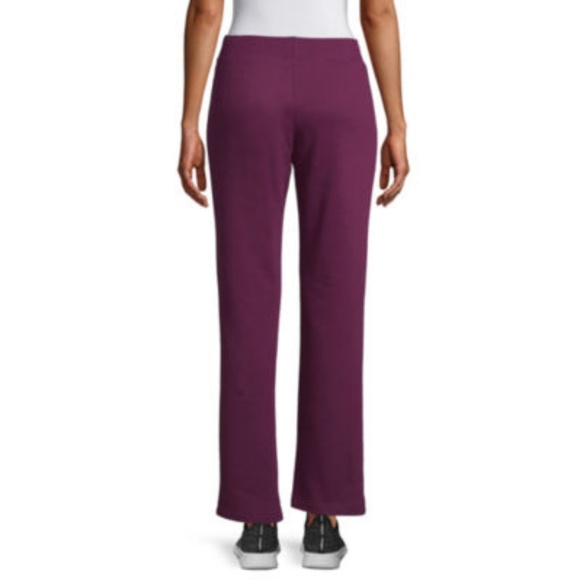 St. John's Bay Active Mid Rise Straight Sweatpant - Picture 2 of 3